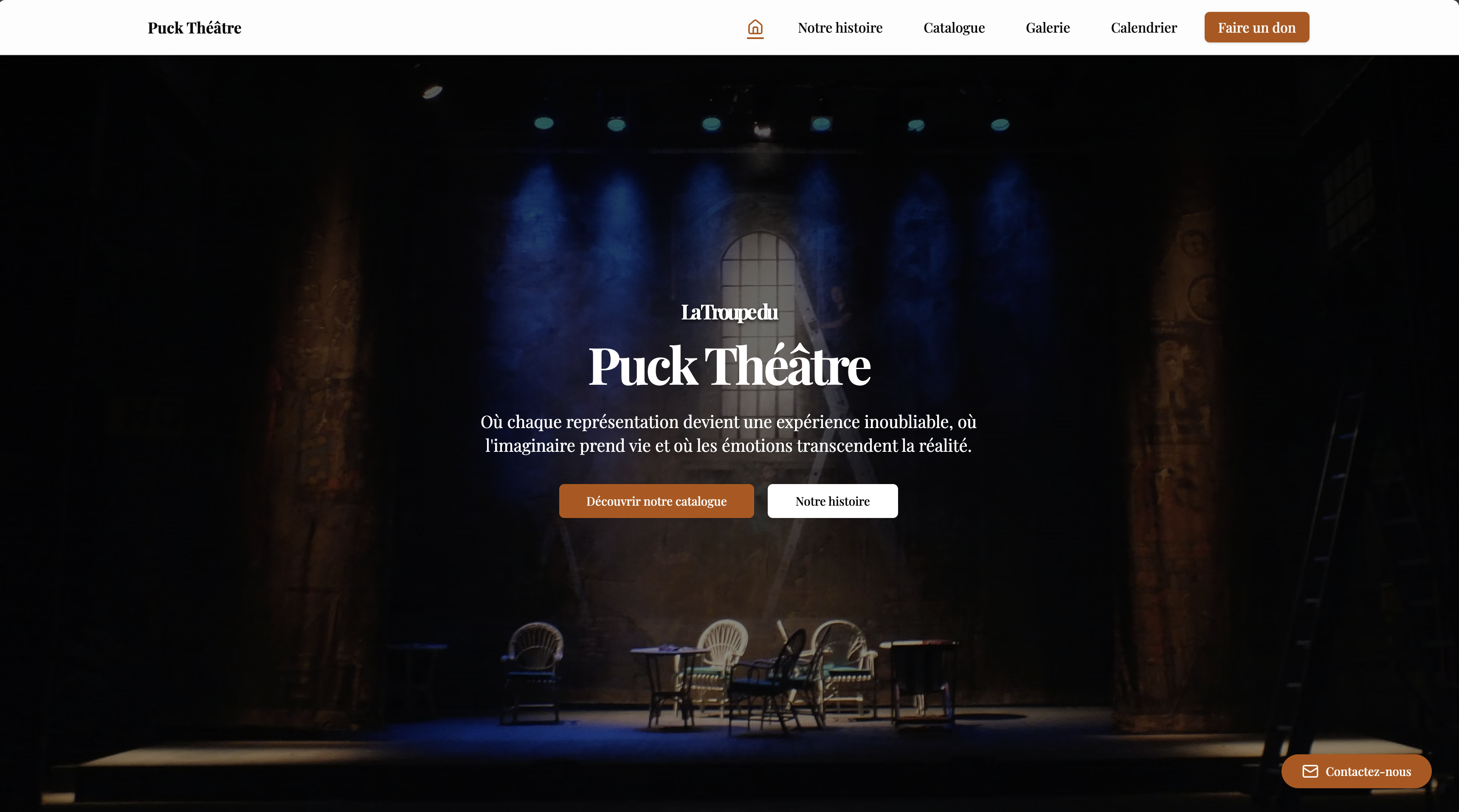 Site web associatif et artistique